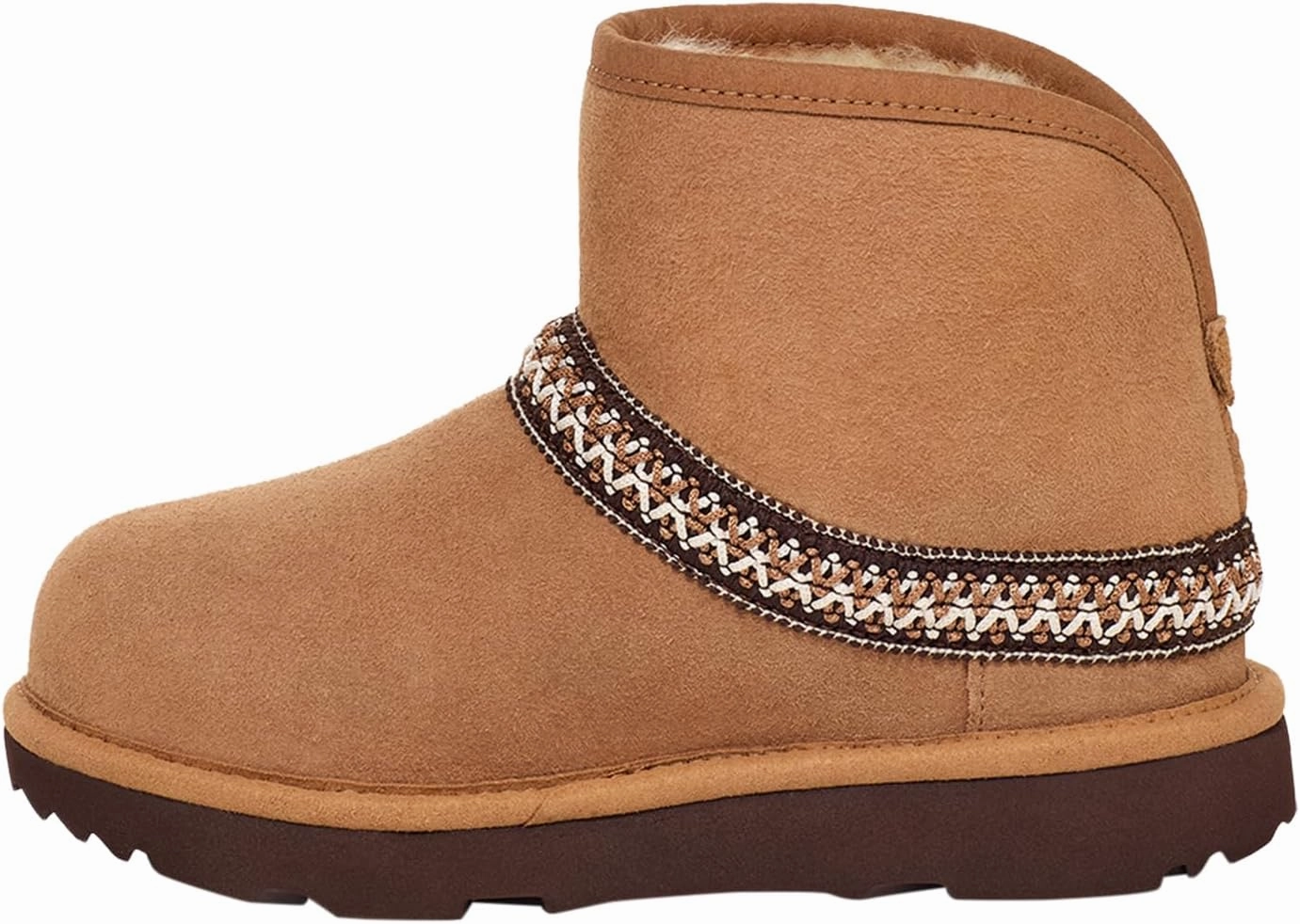 UGG Unisex-Child T Classic Mini Crescent Fashion Boot