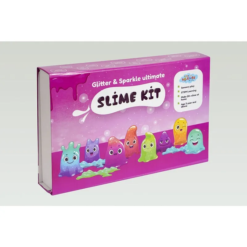 Ultimate DIY Slime Making Kit (Glitter & Sparkle - Make 20  Slime)
