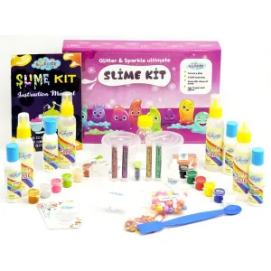 Ultimate DIY Slime Making Kit (Glitter & Sparkle - Make 20  Slime)
