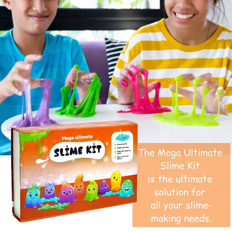 Ultimate DIY Slime Making Kit (Mega Ultimate - Make 40  Slime)