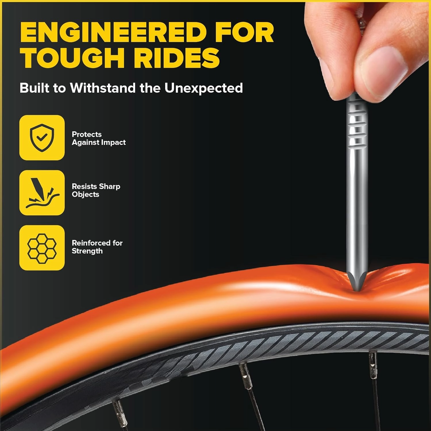 Ultraverse TPU Road Bike Inner Tube 700 x 18-32 with 45mm, 65mm, 85mm Presta Valves Ultra Lightweight Tubes for Road and Gravel Bicycles - 2 Pack with Repair Patch Kit