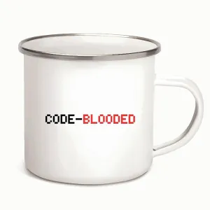 Unique Coding Gifts for Software Developers and Web Designers b632 12oz Enamel Silver Mug
