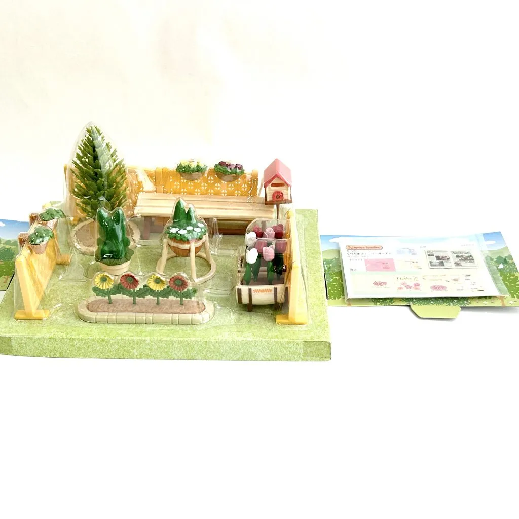 [Used] Sylvanian Families Family Flower Garden SE-155 Calico Critters