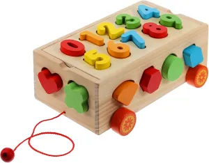 Vaguelly 1 Set Geometric Matching Wooden Hollow Building Blocks for Years Educational Hand Eye Coordination Imaginative Play Enhances Memory and Concentration Skills