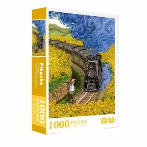 Van Gogh 'Life in a Colorful Comic Series' Jigsaw Puzzle