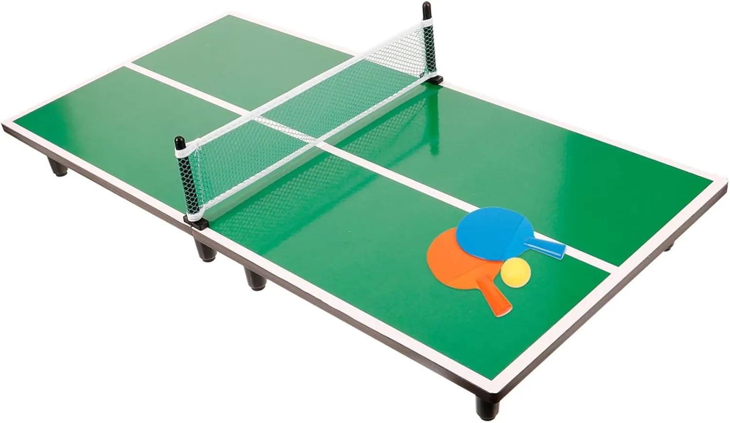 VANZACK 1 Set Mini Portable Table Tennis Pong Set for Boys and Girls Soft Play Equipment Easy to Store and Play