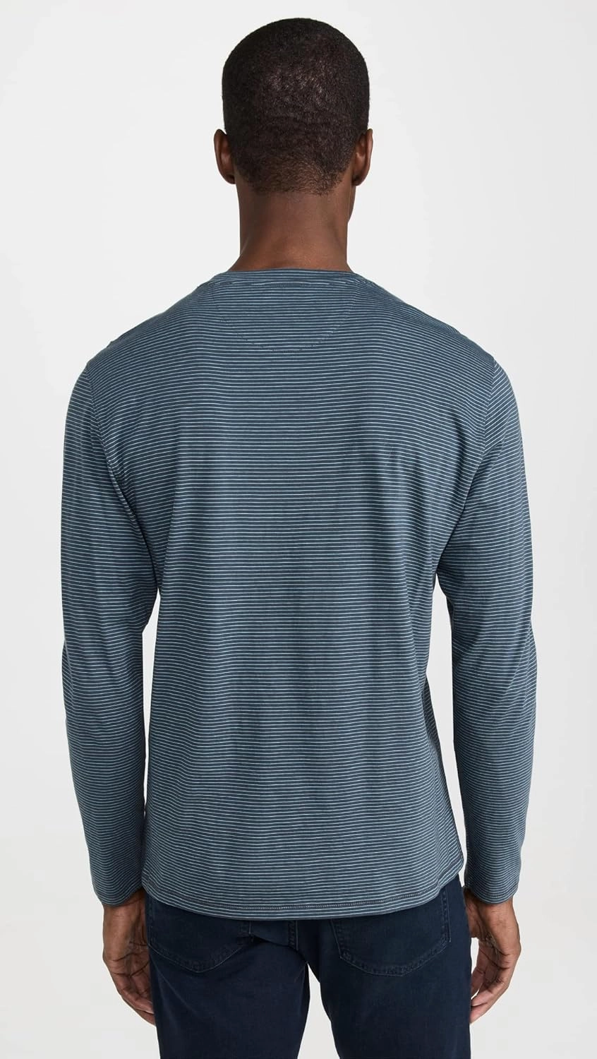 Vince Men's Mini Stripe Crew Tee
