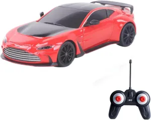 Vinie Remote Control Car for Boys, RC Cars Aston Martin, 1:24 Scale Officially Licensed Kids Toys, 2022 Vantage Drift Car with Cool Led Lights, 4 5 6 7 8 9 10 11 12 Year Old Boy Gift (Red)