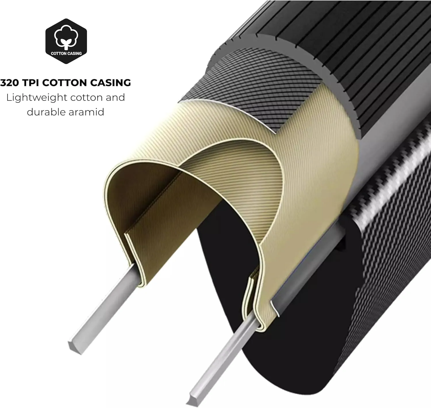 Vittoria Corsa Pro Graphene 2.0 - Performance Road Bike Tire - Foldable TLR Bicycle Tire - Black