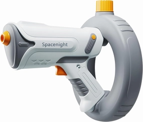 Water Gun, Galactic Defender Electric Water Gun- 24oz Reservoir, 20Ft Range for Ages 4  (White)