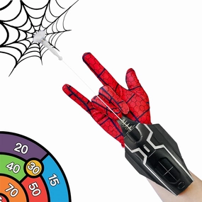 Web Shooter Automatic Cord Winding Non-Jamming Rope Launcher USB Recharger Electric take-up Children's Gifts Superhero Role-Play