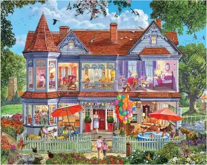 White Mountain Puzzles - Summer House - 1000 Piece Jigsaw Puzzle