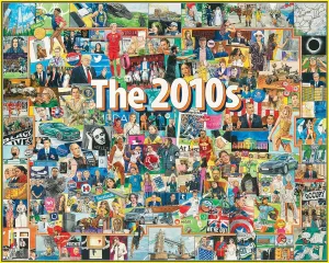White Mountain Puzzles The 2010s, 1000 Pieces Jigsaw Puzzle