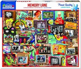 White Mountain Puzzles Memory Lane - 1000 Piece Jigsaw Puzzle