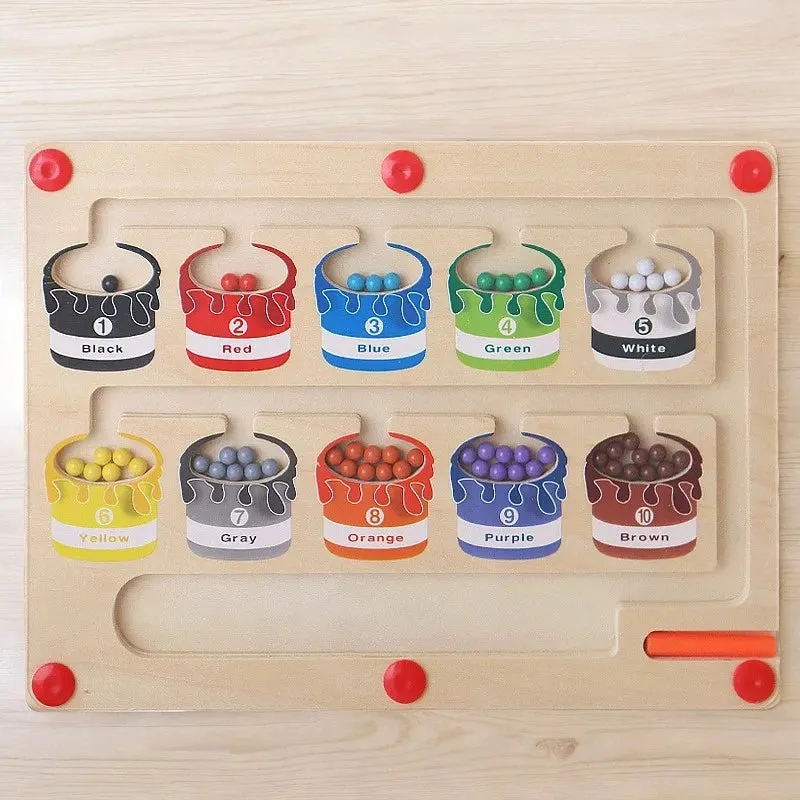 Wooden Color Classification Maze/3Y 
