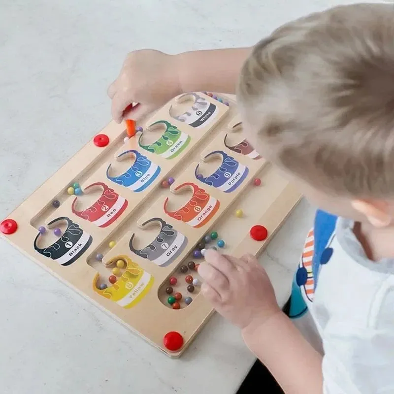 Wooden Color Classification Maze/3Y 