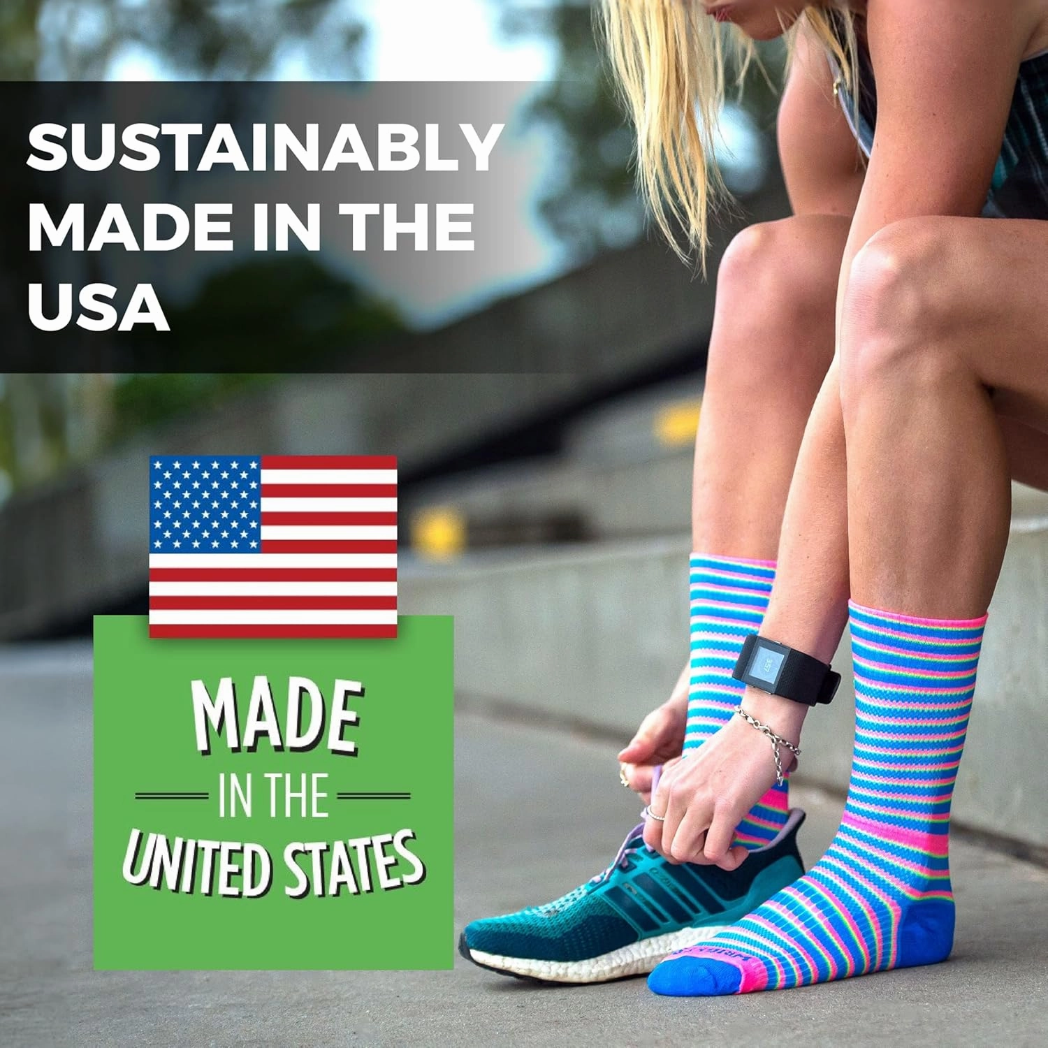 Wrightsock Ultra Thin Crew Running Socks for Men and Women - Athletics Socks with Moisture Regulation - American Made
