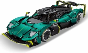 Y18006 V12 Supercar Building Blocks Kit, 1:8 Scale Large Supercar Building Blocks Toy, 3868pcs Technik Racing Building Block Model, MOC Sports Car Model for Boys and Adults Collect Gifts