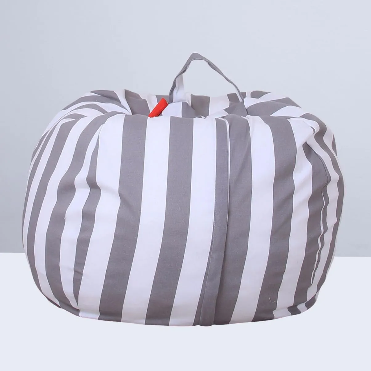 Zerodeko Children Toys Storage Bag with Zipper Extra Large Toy Storage Organizer Lightweight and Portable for Kids' Play Mat and Picnic
